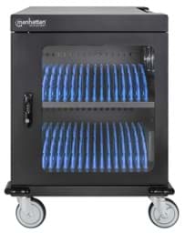 Zeige Details für Ladeschrank auf Rollen mit 32 Stationen Bild von Ladeschrank auf Rollen mit 32 Stationen